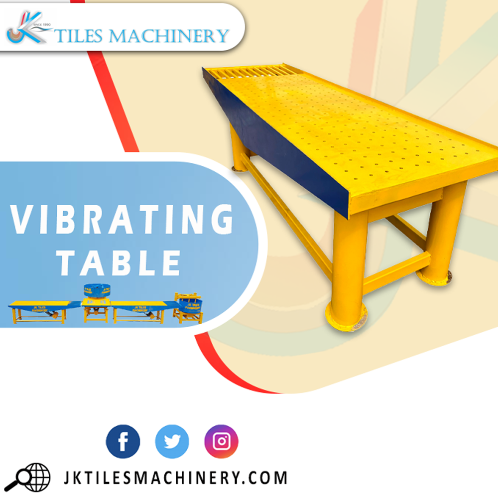 Interlocking Vibrating Table